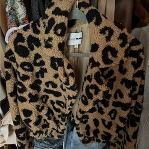 Leopard Crop Jacket
